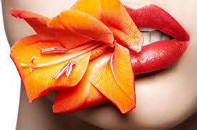 Let your lips blossom