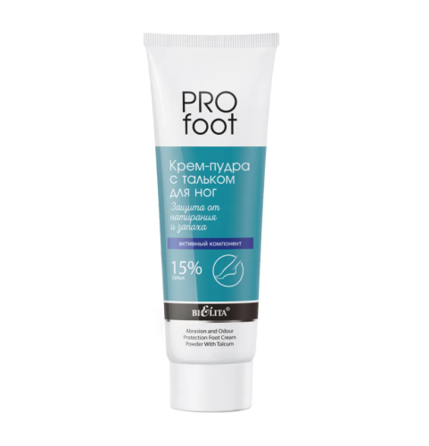 PRO FOOT Cream-Powder with Talc Against Chafing and Odor